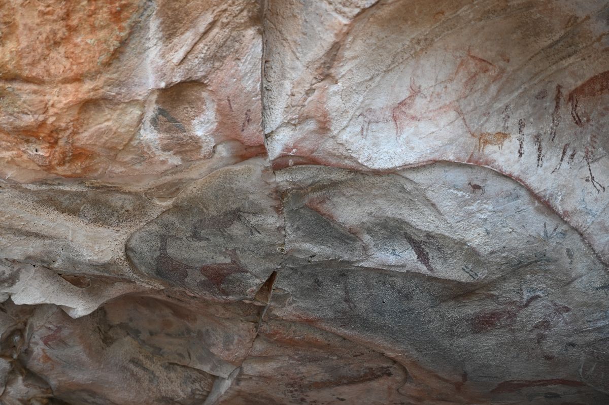Rock Painting in Limpopo South Africa